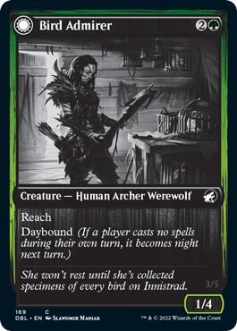 Bird Admirer, Innistrad: Double Feature 169