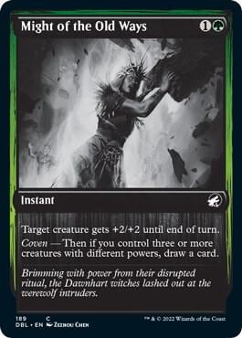Might of the Old Ways, Innistrad: Double Feature 189