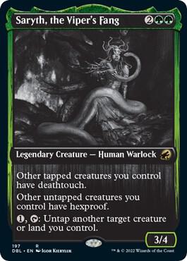 Saryth, the Viper's Fang, Innistrad: Double Feature 197