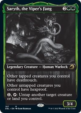 Saryth, the Viper's Fang, Innistrad: Double Feature 197