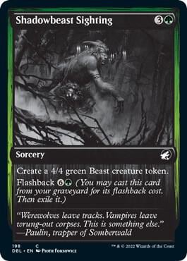Shadowbeast Sighting, Innistrad: Double Feature 198