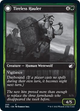 Tireless Hauler, Innistrad: Double Feature 203
