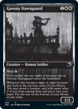 Gavony Dawnguard, Innistrad: Double Feature 20