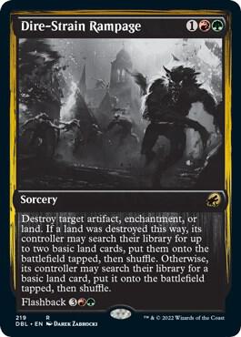 Dire-Strain Rampage, Innistrad: Double Feature 219