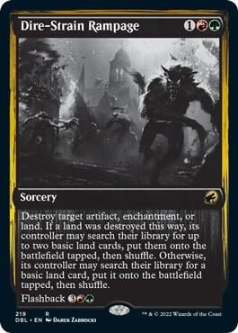 Dire-Strain Rampage, Innistrad: Double Feature 219