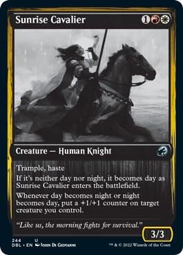 Sunrise Cavalier, Innistrad: Double Feature 244
