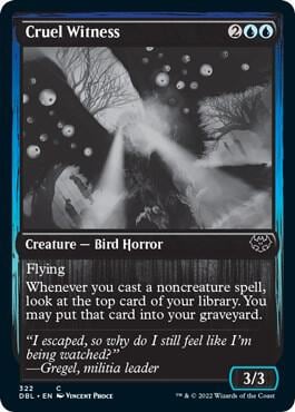 Cruel Witness, Innistrad: Double Feature 322