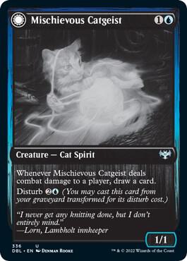Mischievous Catgeist, Innistrad: Double Feature 336