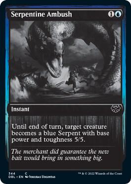 Serpentine Ambush, Innistrad: Double Feature 344