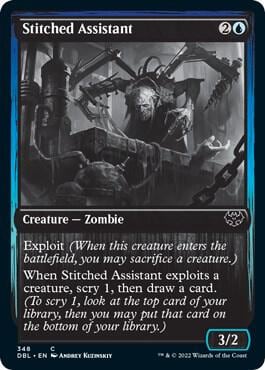 Stitched Assistant, Innistrad: Double Feature 348
