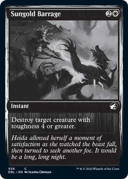 Sungold Barrage, Innistrad: Double Feature 36