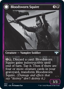 Bloodsworn Squire, Innistrad: Double Feature 364