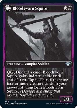 Bloodsworn Squire, Innistrad: Double Feature 364