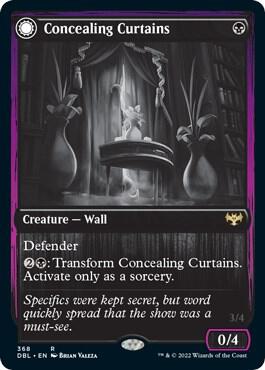 Concealing Curtains, Innistrad: Double Feature 368