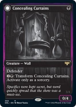 Concealing Curtains, Innistrad: Double Feature 368