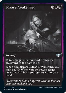 Edgar's Awakening, Innistrad: Double Feature 377