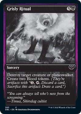 Grisly Ritual, Innistrad: Double Feature 383