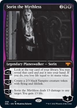 Sorin the Mirthless, Innistrad: Double Feature 398