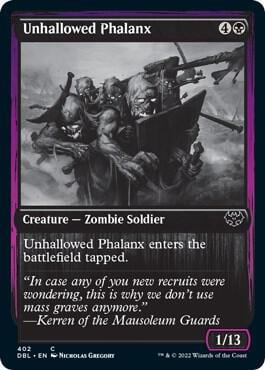 Unhallowed Phalanx, Innistrad: Double Feature 402