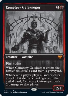 Cemetery Gatekeeper, Innistrad: Double Feature 415