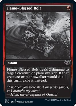 Flame-Blessed Bolt, Innistrad: Double Feature 425