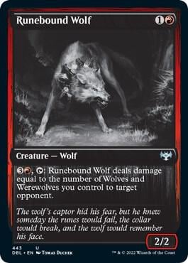 Runebound Wolf, Innistrad: Double Feature 443