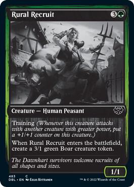 Rural Recruit, Innistrad: Double Feature 483