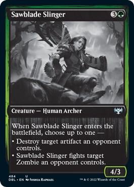 Sawblade Slinger, Innistrad: Double Feature 484
