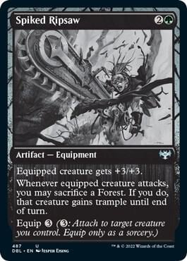 Spiked Ripsaw, Innistrad: Double Feature 487