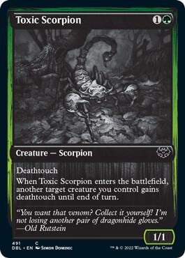 Toxic Scorpion, Innistrad: Double Feature 491