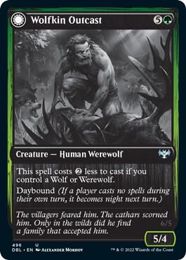 Wolfkin Outcast, Innistrad: Double Feature 496