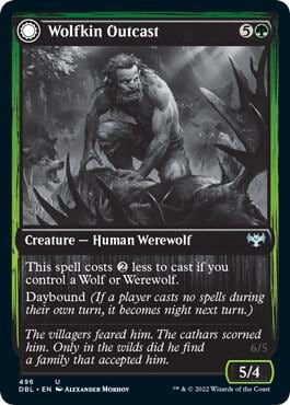 Wolfkin Outcast, Innistrad: Double Feature 496