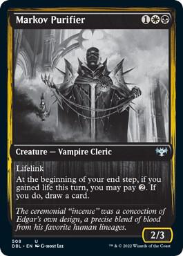 Markov Purifier, Innistrad: Double Feature 508