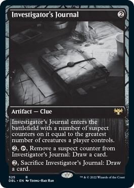 Investigator's Journal, Innistrad: Double Feature 525