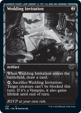 Wedding Invitation, Innistrad: Double Feature 527