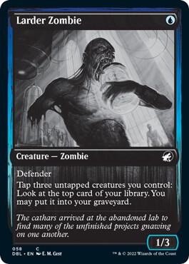 Larder Zombie, Innistrad: Double Feature 58