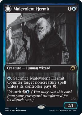 Malevolent Hermit, Innistrad: Double Feature 61