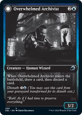 Overwhelmed Archivist, Innistrad: Double Feature 68