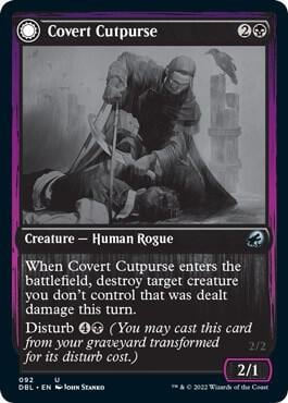 Covert Cutpurse, Innistrad: Double Feature 92