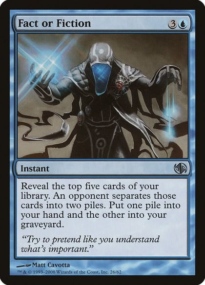 Fact or Fiction, Duel Decks: Jace vs. Chandra 26