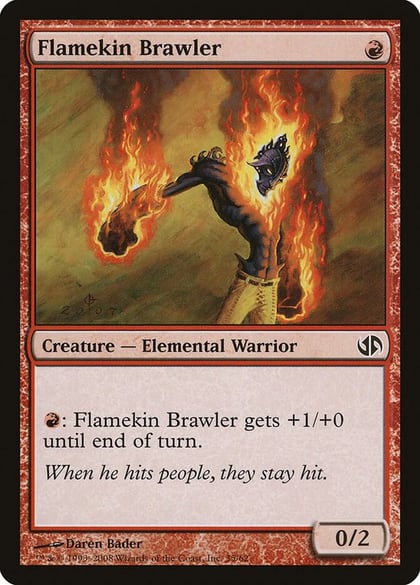 Flamekin Brawler, Duel Decks: Jace vs. Chandra 35