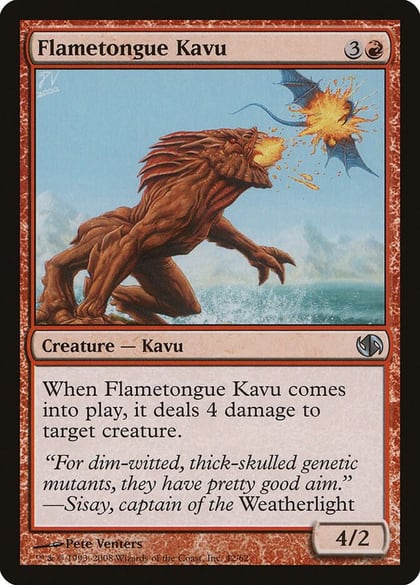 Flametongue Kavu, Duel Decks: Jace vs. Chandra 42