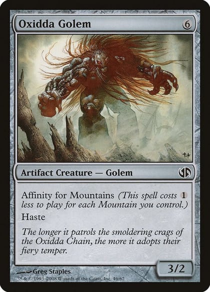 Oxidda Golem, Duel Decks: Jace vs. Chandra 46