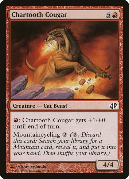 Chartooth Cougar, Duel Decks: Jace vs. Chandra 47