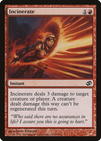 Incinerate, Duel Decks: Jace vs. Chandra 51