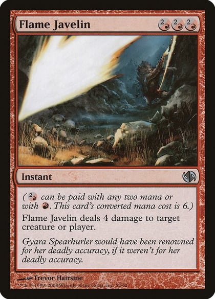 Flame Javelin, Duel Decks: Jace vs. Chandra 53