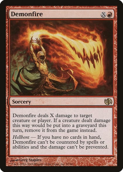 Demonfire, Duel Decks: Jace vs. Chandra 57