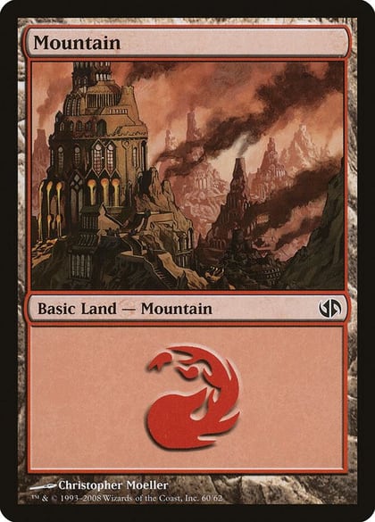 Mountain (60), Duel Decks: Jace vs. Chandra 60