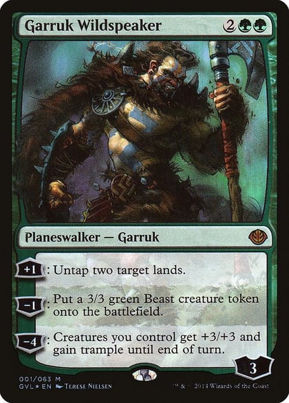 Garruk Wildspeaker, Duel Decks: Anthology 1