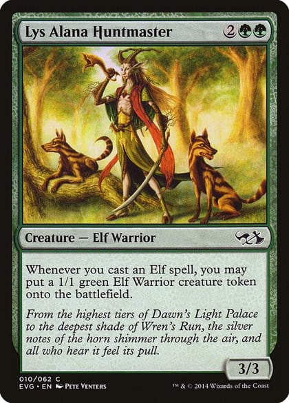 Lys Alana Huntmaster, Duel Decks: Anthology 10